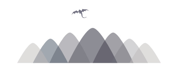 Siebengebirge Logo mit Drachen